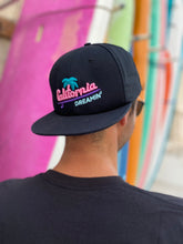 Load image into Gallery viewer, 🌴California DREAMIN' 3D Puff hat - Curved or flat brim | Glows in the dark