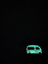 Load image into Gallery viewer, ☮️Van Life Black T-Shirt - Unisex | Glows in the dark