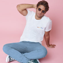 Load image into Gallery viewer, ðCalifornia Friendly White T-Shirt - Man - Unisex