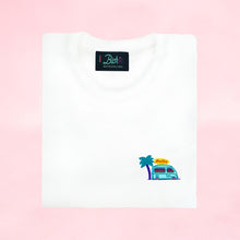 Load image into Gallery viewer, ☮️Van Life White T-Shirt - Unisex | Glows in the dark