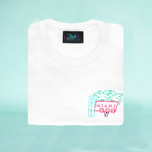 Load image into Gallery viewer, 🌴 MIAMI INN MOTEL White T-Shirt – Man – Unisex | Glows in the dark