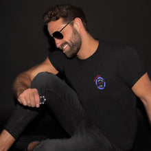Load image into Gallery viewer, 🍀 Lucky chip Black T-Shirt - Man - Unisex | Glows in the dark