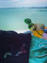 Load image into Gallery viewer, 🍹 Vice City cocktail pocket T-Shirt - Unisex | Glows in the dark