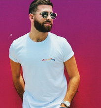 Load image into Gallery viewer, š Miami Friendly White T-Shirt - Man - Unisex