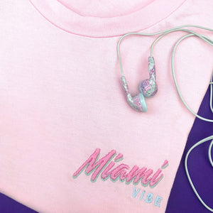 🕶️ Miami VIBE Pink T-Shirt - Unisex | Glows in the dark