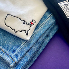 Load image into Gallery viewer, 📍I <3 NYC Map White T-Shirt - Woman