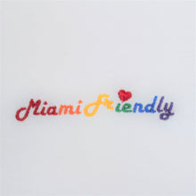 Load image into Gallery viewer, š Miami Friendly White T-Shirt - Man - Unisex