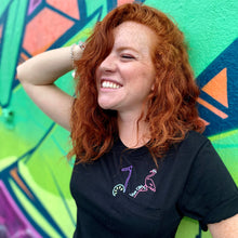 Load image into Gallery viewer, 🍹 Vice City cocktail pocket T-Shirt - Unisex | Glows in the dark