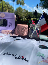 Load image into Gallery viewer, 🦌 Miami Biche White T-Shirt - Woman