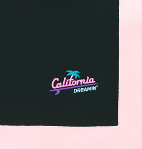 🌴California DREAMIN' Black Hoodie - Unisex | Glows in the dark