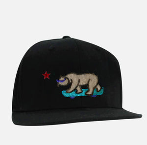 🐻The skater bear hat - Curved or flat brim