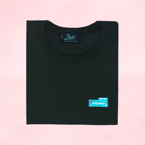 🛣️Hollyweed EXIT 420 Black T-Shirt - Unisex | Glows in the dark