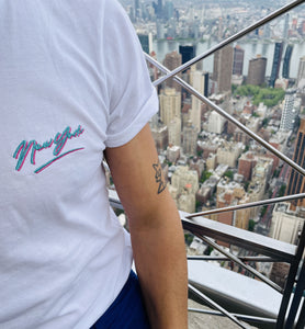 ✨Retro New York White T-Shirt - Man - Unisex