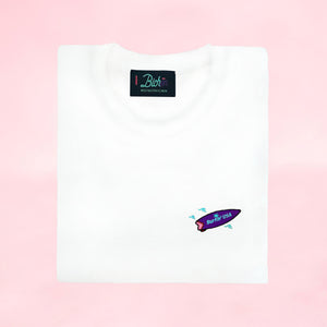 🏄🏽‍♂️Surfin' USA White T-Shirt - Unisex | Glows in the dark