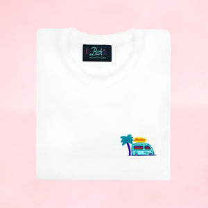 ☮️Van Life White T-Shirt - Unisex | Glows in the dark