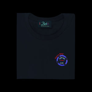 🍀 Lucky chip Black T-Shirt - Man - Unisex | Glows in the dark
