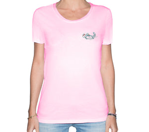 🐊 Alligator chilling in the Everglades Pink T-Shirt - Woman