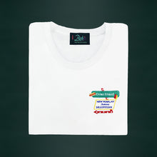 Load image into Gallery viewer, 🌭&quot;Chien Chaud&quot; Delicatessen White T-Shirt - Woman | Glows in the dark