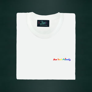 🌈New York Friendly White T-Shirt - Unisex