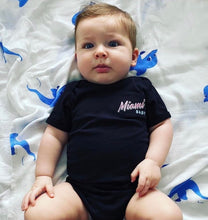 Load image into Gallery viewer, 🕶️ Miami BABY! Black Onesie - Kid - Unisex | Glows in the dark