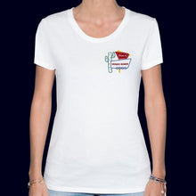 Load image into Gallery viewer, 🌵 Vegas Diner White T-Shirt - Woman | Glows in the dark