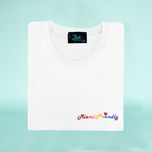 Load image into Gallery viewer, 🌈 Miami Friendly White T-Shirt - Unisex
