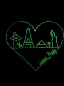 🖤 Vegas BABY! Black Onesie - Kid - Unisex  | Glows in the dark