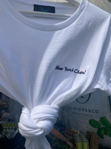 ❤️ New York Cheri White T-Shirt - Woman