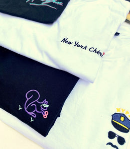 ❤️ New York Cheri White T-Shirt - Woman