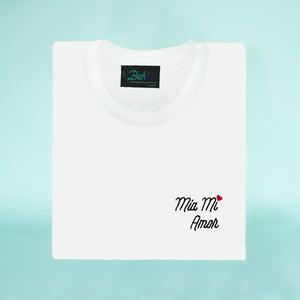 ❤️ Mia Mi Amor White T-Shirt - Unisex