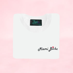 🦌 Miami Biche White T-Shirt - Kid - Unisex