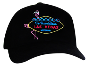 🦩 Welcome to Scandalous Las Vegas hat - Curved or flat brim | Glows in the dark