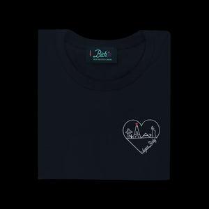 🖤 Vegas Baby Black T-Shirt - Man - Unisex | Glows in the dark