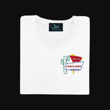 Load image into Gallery viewer, 🌵 Vegas Diner White T-Shirt - Woman | Glows in the dark