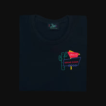 Load image into Gallery viewer, 🌵 Vegas Diner Black T-Shirt - Woman | Glows in the dark
