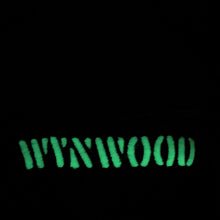 Load image into Gallery viewer, 🎨 WYNWOOD Black T-Shirt - Woman | Glows in the dark