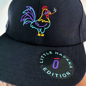 🐓Smokin' rooster hat - Curved or flat brim | Little Havana edition